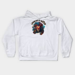 leos zodiac do it better Kids Hoodie